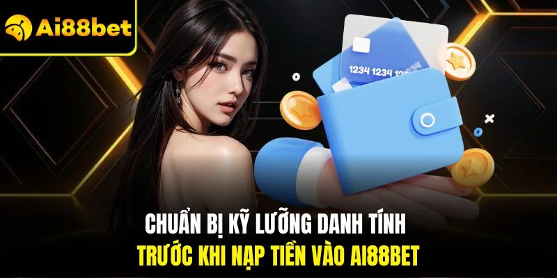 Nạp Tiền AI88BET 1 Chuẩn bị kỹ lưỡng danh tính trước khi nạp tiền vào AI88BET