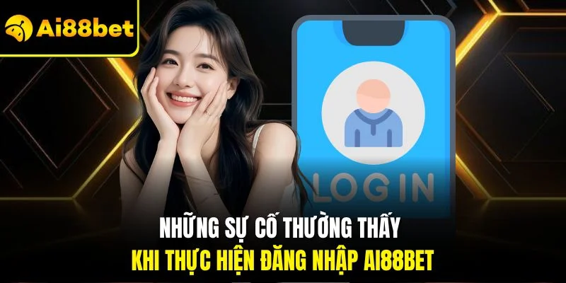 Đăng Nhập Ai88bet 3 Những sự cố thường thấy khi thực hiện đăng nhập AI88BET