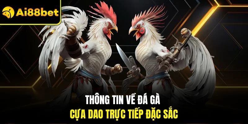 Đá Gà Cựa Dao | Quy Tắc Chơi Với Yếu Tố Thu Hút Tại AI88BET 2 Thông tin về đá gà cựa dao trực tiếp đặc sắc